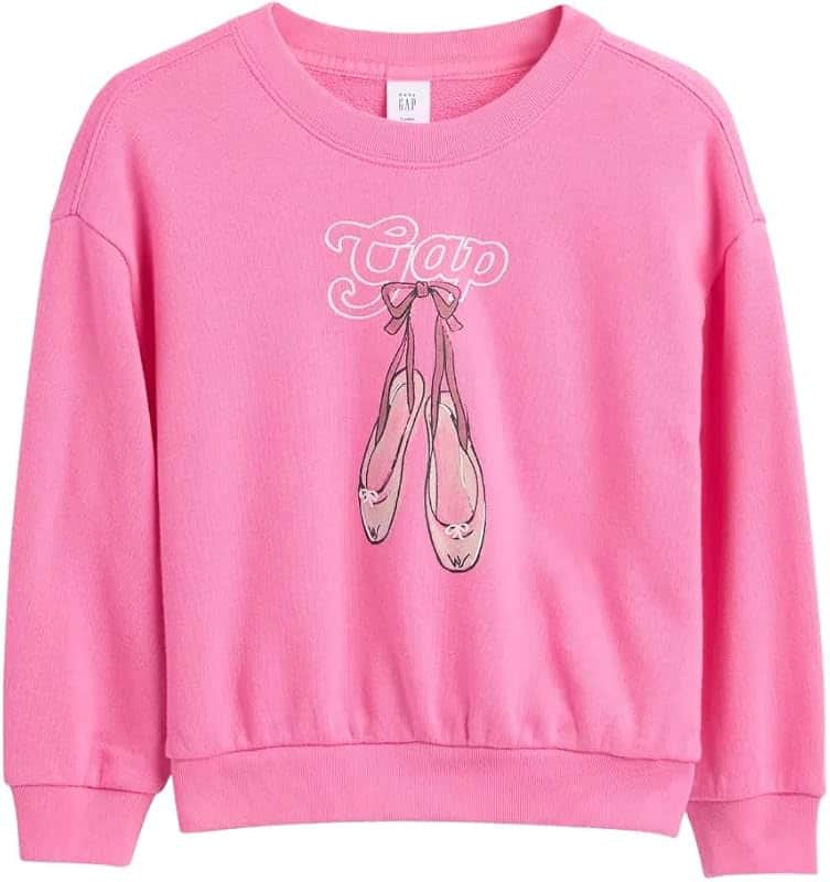 Baby-Girls Logo Crewneck Sweatshirt