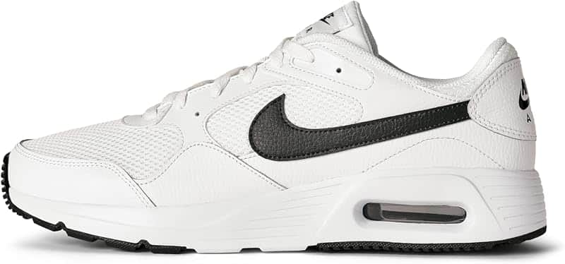 Air Max SC Mens Running Shoes (White/Black)