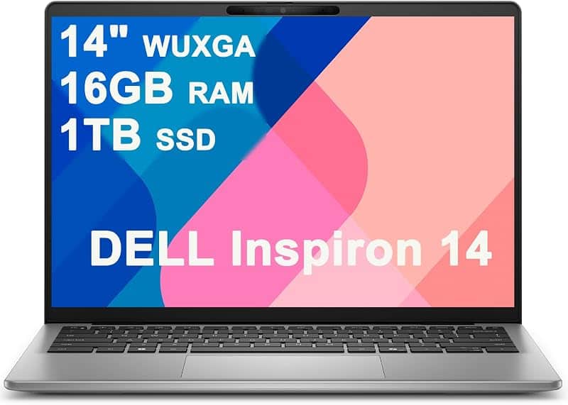 Inspiron 14 5441 Laptop 14" WUXGA IPS 8-core Snapdragon X Up to 45 NPU Tops (>i7-1355U) 1…
