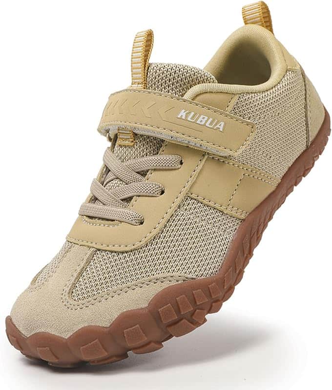 KUBUA Kids Barefoot Shoes Boys Girls Wide Toe Box Zero Drop Sneakers | Breathable Lightwe…