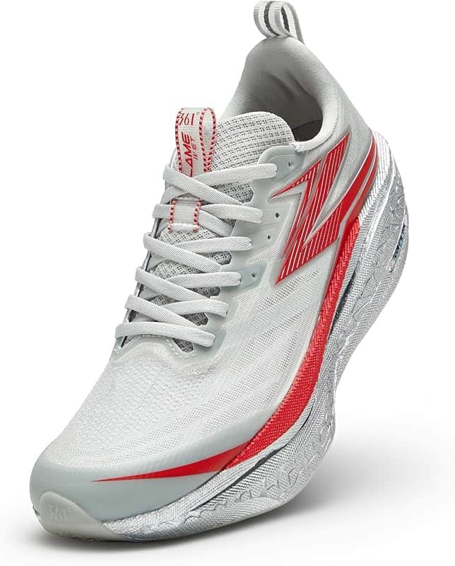 Flame 4ET Running Shoes for Men Wide Foot Sneakers Cushion Lightweight