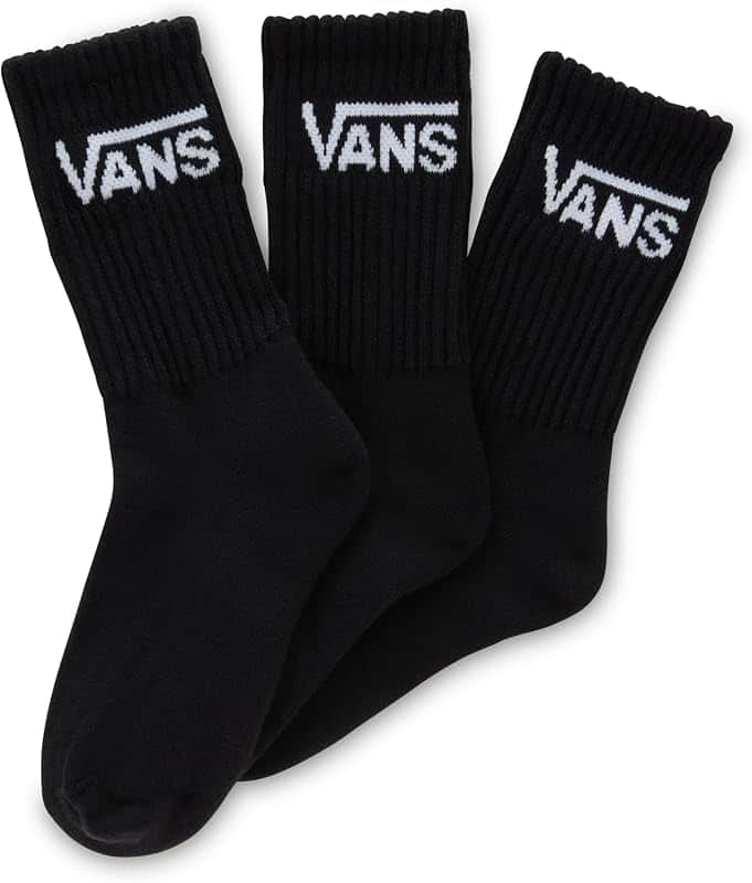 Classic Crew Socks (3PK) - Black