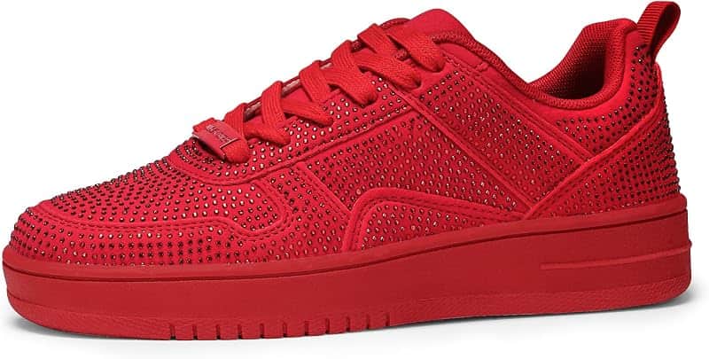 Women Fashion Sparkle Rhinestone Sneakers