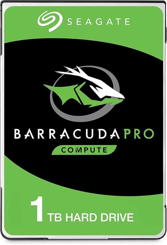 BarraCuda Pro 1TB Internal Hard Drive Performance HDD – 2.5 Inch SATA 6 Gb/s 7200 RPM 128…