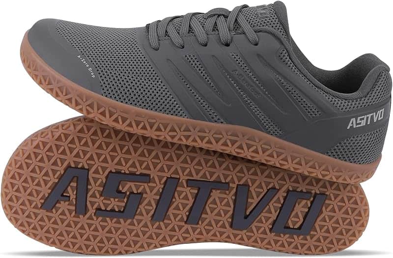 Wide Men's Barefoot Zero Drop Sole Minimalist Sneakers Walking Shoes