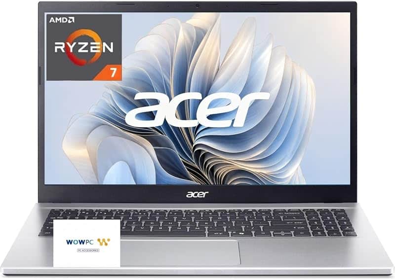Aspire Go 15.6" FHD Laptop for Business & Office, AMD Ryzen 7 7730U 8-Core 16-Thread, 20G…