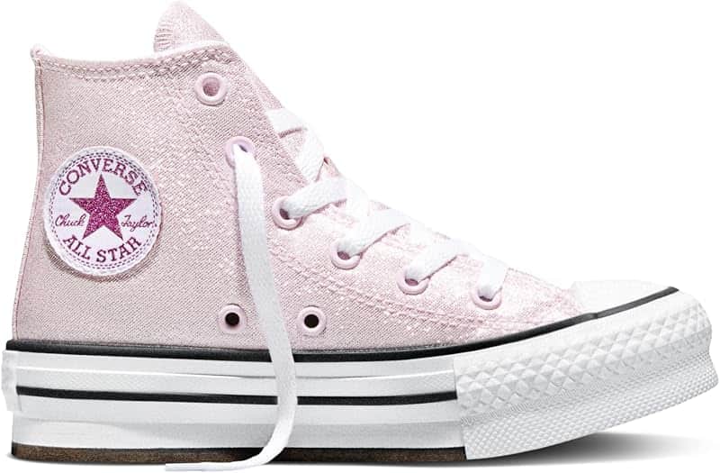 Kids' Chuck Taylor All Star Lift Platform Shine High Top Sneaker