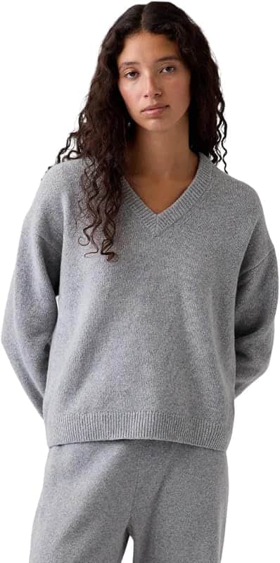 Women's Cashsoft V-Neck Pullover Sweater
