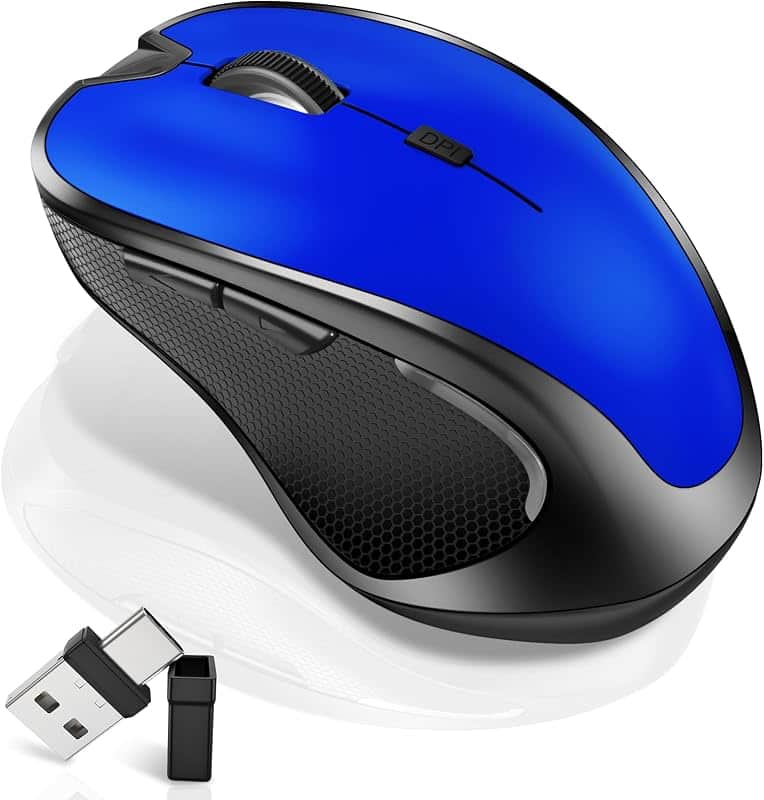 Mouse for MacBook Bluetooth Wireless Mice Laptop Mac Pro iPad with Jiggler | Wireless Blu…