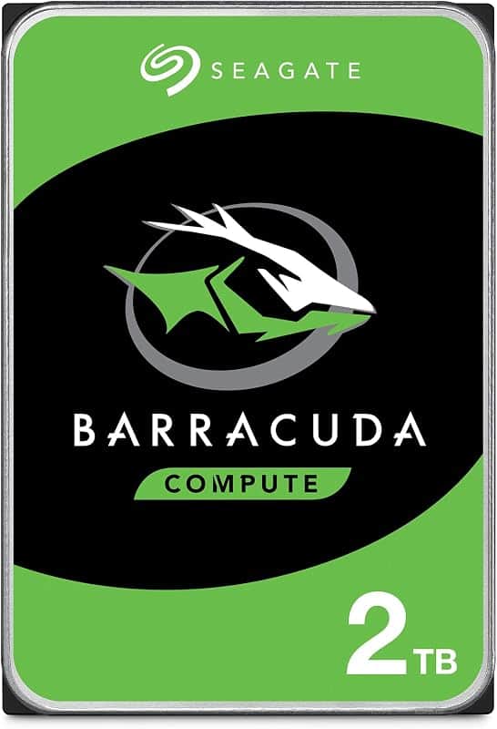 BarraCuda 2TB Internal Hard Drive HDD – 3.5 Inch SATA 6 Gb/s 7200 RPM 64MB Cache for Comp…