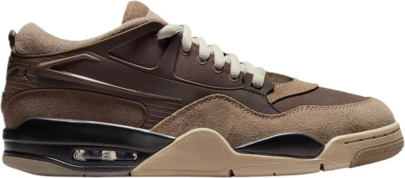 Air Jordan 4 RM Men's Shoes (Ironstone/Baroque Brown/Light Bone/Medium Olive)