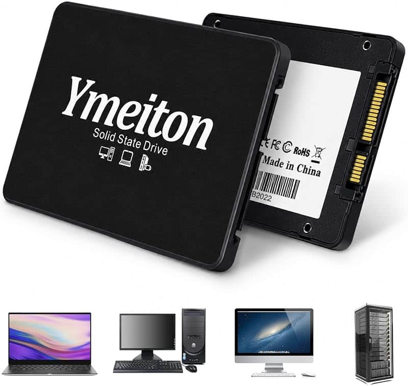 64GB SATA III 2.5 Inch SSD Internal Solid State Drive with 3D NAND TLC, Up to 400MB/s Rea…