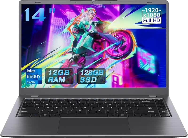 MAXVELTH 2026 NEW Laptop, 6500Y CPU Up to 3.40GHz, 12GB RAM, 256GB SSD | FHD IPS, WiFi5,…