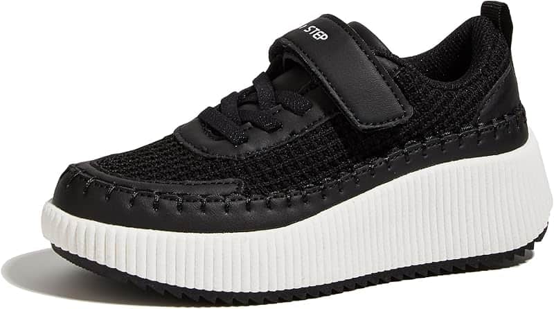 Kid's Glitter Hook and Loop Sneakers
