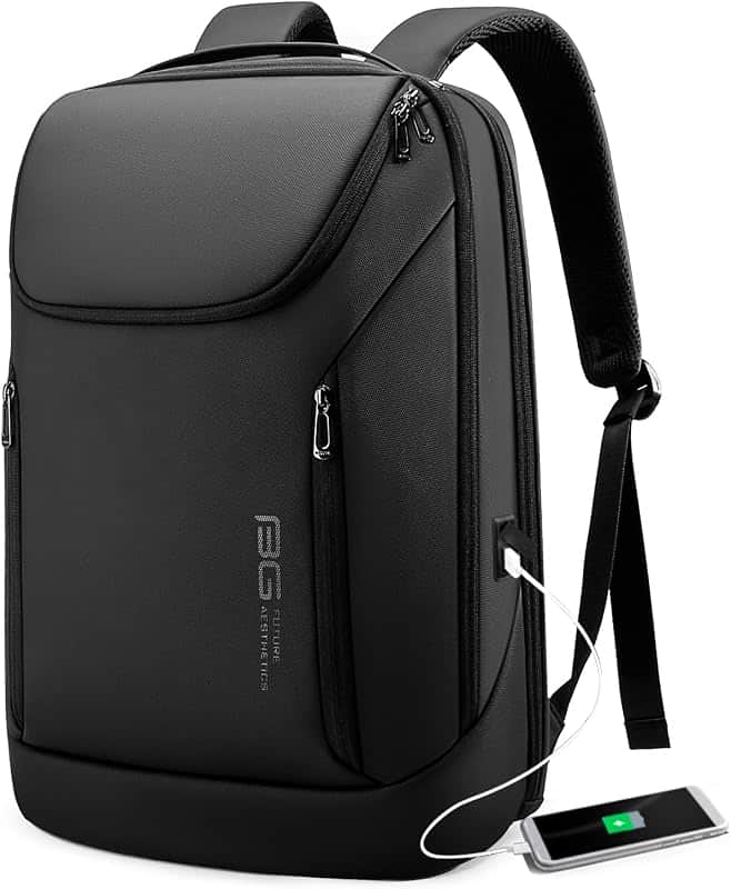 FUTURE AESTHETIC Business Smart Backpack Waterproof fit 15.6 Inch Laptop Backpack with US…