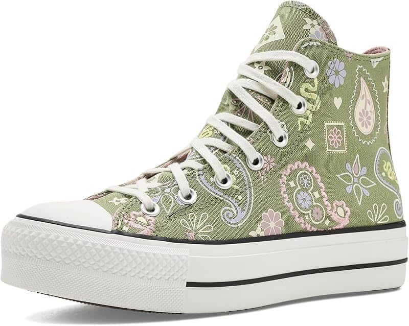 Chuck Taylor All Star Lift Platform Paisley Pop High-Top Sneakers
