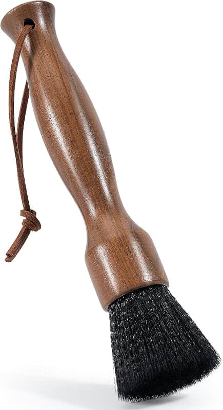 Belongtous Coffee Grinder Cleaning Brush, Fluffy & Soft Bristles Coffee Brush and Walnut…