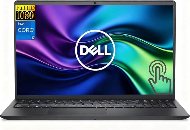 Customized Dell 15.6" FHD Touchscreen Laptop, i7 CPU, 16GB, 1TB, Windows 11 | | RAM Upgra…