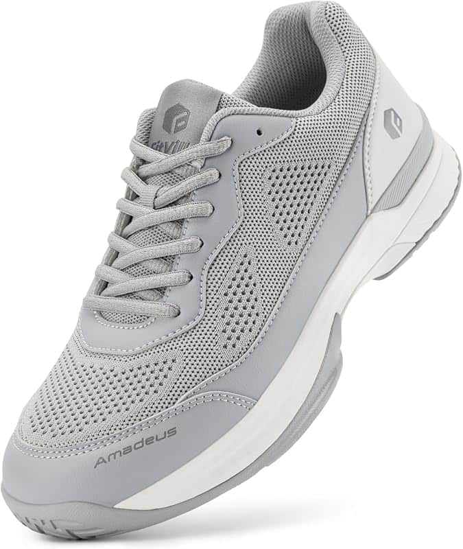 Wide Pickleball Shoes for Men Tennis Shoes Sneakers for All Court Racquetball Athletic Sh…