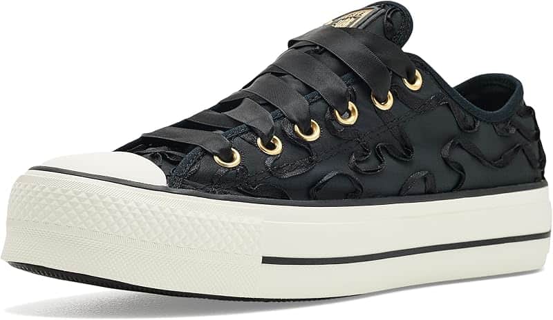 Chuck Taylor All Star Lift Platform Ribbon Low Top Sneakers
