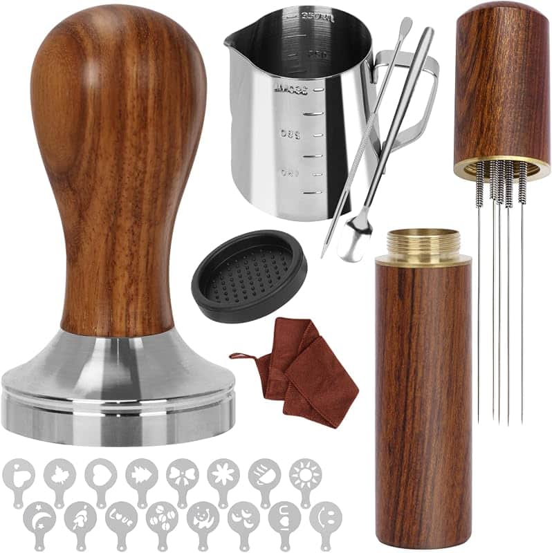 Y-Step 23 PCS Coffee Tamper Set, Espresso Accessories Kit Barista Kit, with Espresso Tamp…