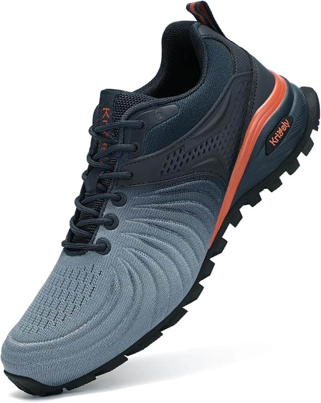 Men's Walking Shoes Breathable Lightweight Fashion Sneakers Non Slip Sport Gym Jogging Tr…