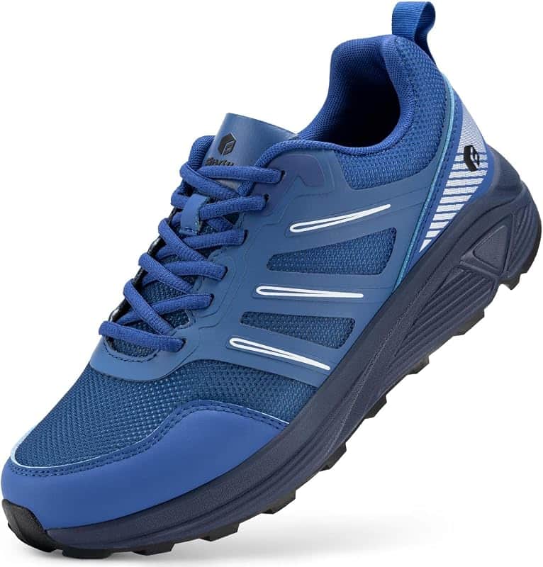 Extra Wide Sneakers for Men with Wide Toe Box, Barefoot Lightweight Trail Running Shoes f…
