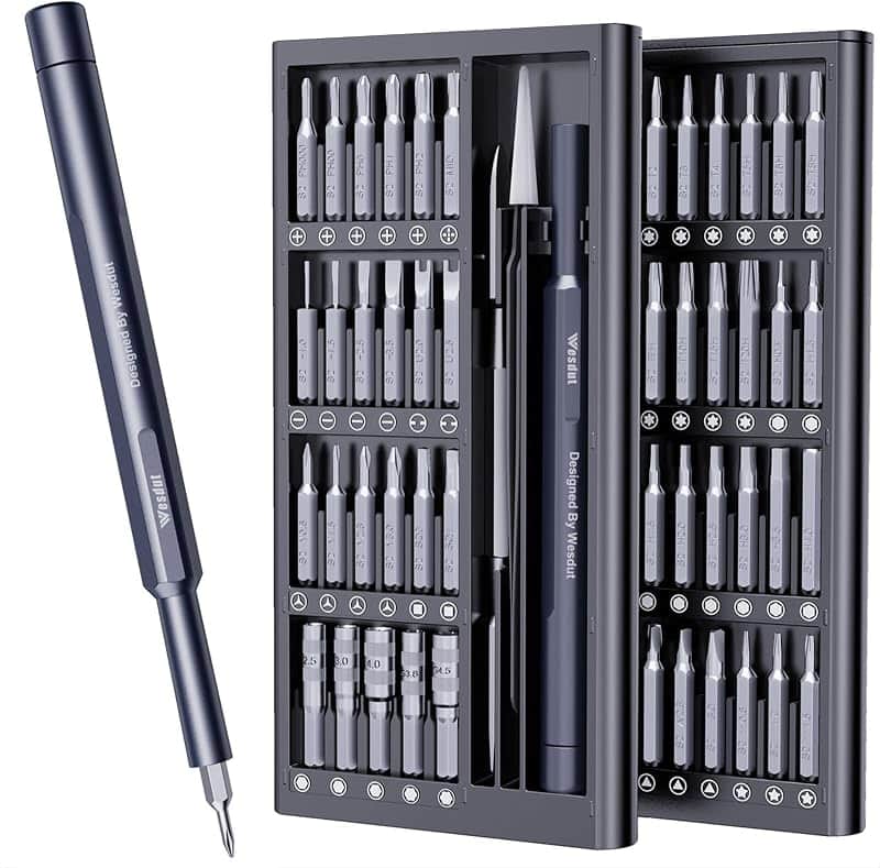 50-in-1 Small Screwdriver Set, [Super Durable & Strong Magnetic] Tiny Torx Screwdriver Fi…