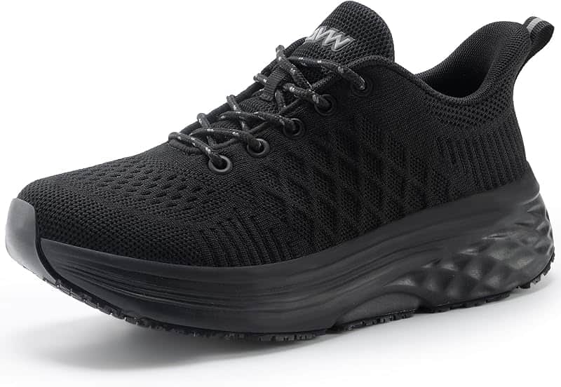 AVW Womens Non Slip Work Shoes Walking Sneakers Food Service Kitchen Shoes | Water Resist…