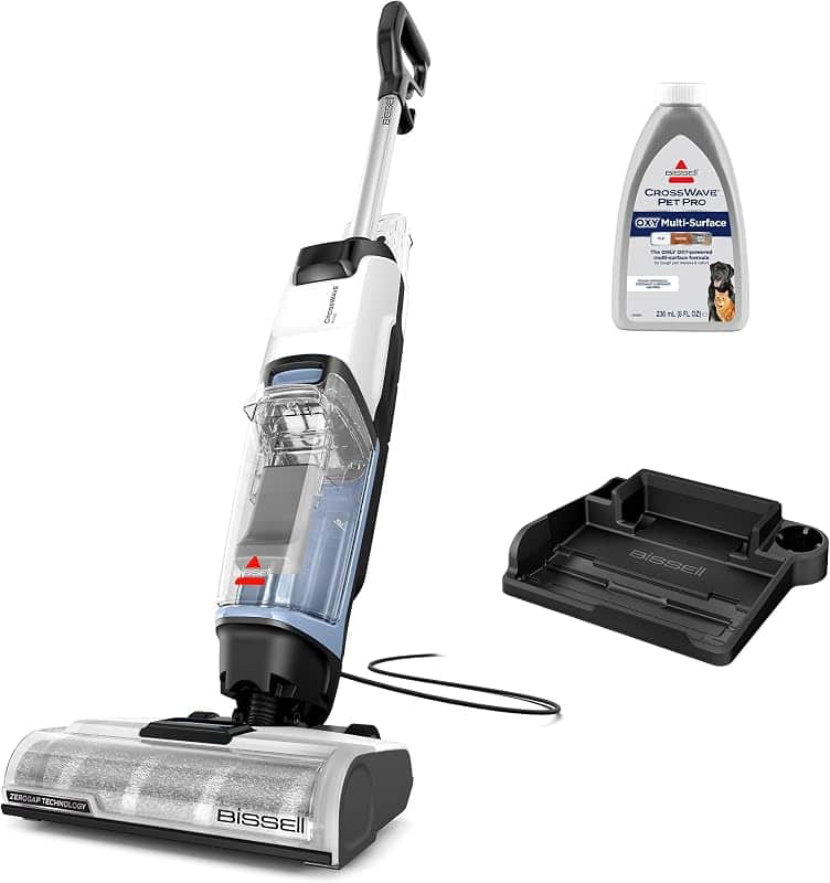 Bissell CrossWave Edge Zero-Gap Wet Dry Vacuum Mop, 4111A | Powerful suction for tile flo…