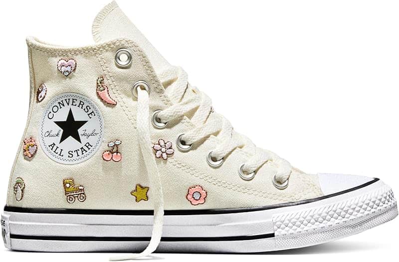 Unisex Adult Chuck Taylor All Star Retro Embroidery High Top Sneaker