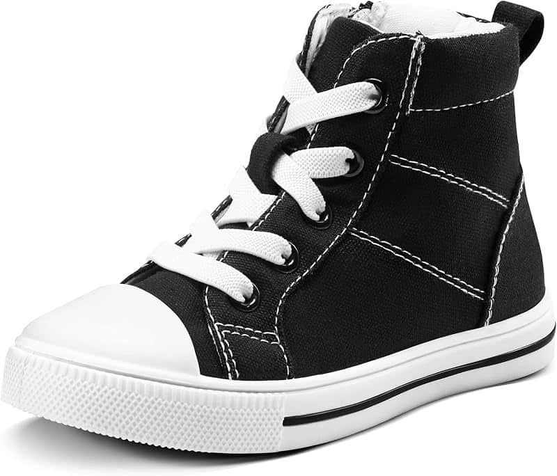 Toddler High Top Sneaker, Kids Sneakers for Boys and Girls