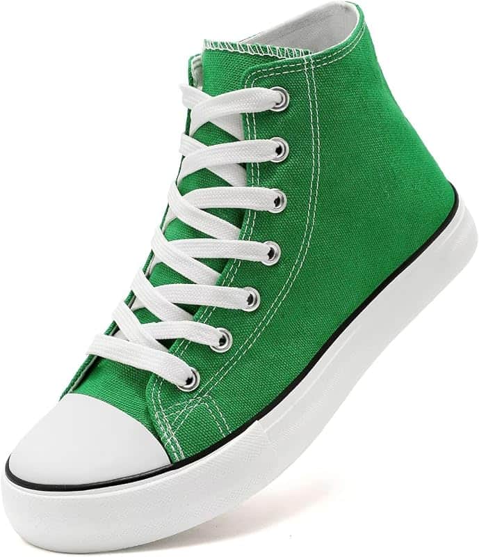 High Top Canvas Sneakers for Women