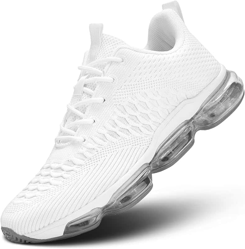 Men's Air Cushion Running Shoes Breathable Tennis Fashion Sneakers Non Slip Workout Casua…