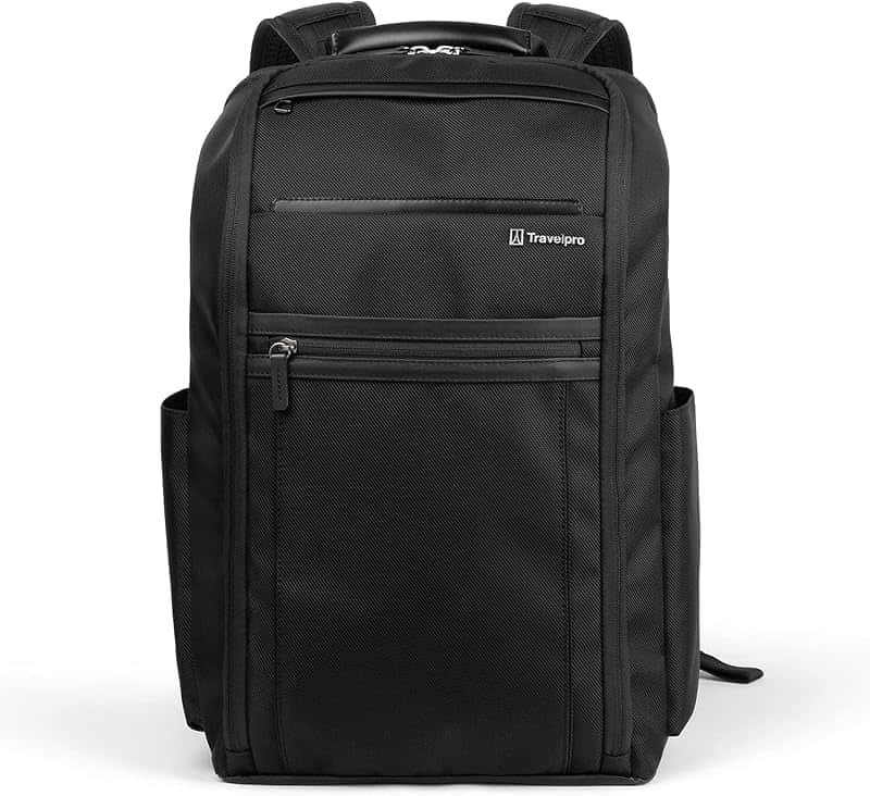 Crew Executive Choice 3 Slim Travel Laptop Backpack, Black