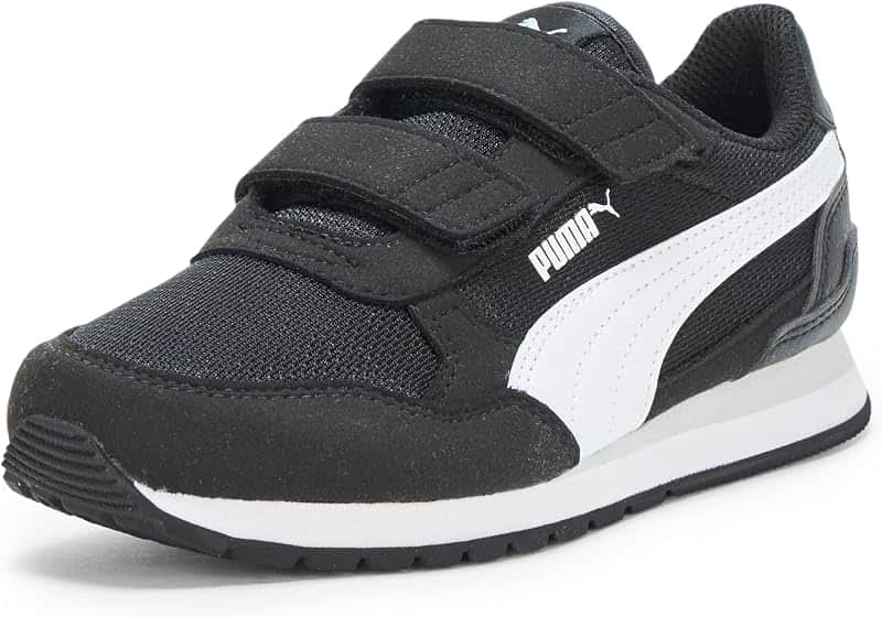 Unisex-Child ST Runner V4 Mesh Hook and Loop Shoes