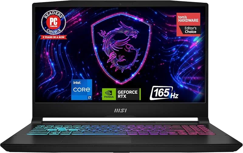 Katana 15 15.6” 165Hz QHD Gaming Laptop: Intel Core i7-13620H, NVIDIA Geforce RTX 4070, 1…