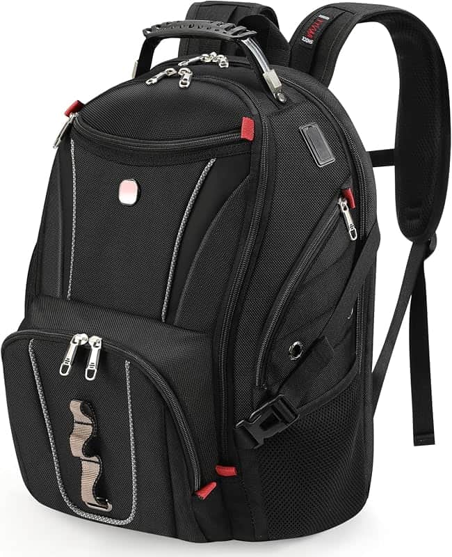 17 Inch Travel Laptop Backpack,Business Tech Backpack with USB & Type-C Charging Port,180…