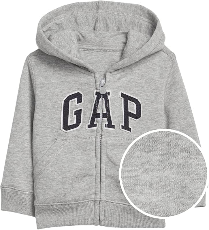 Baby Boys' Playtime Favorites Logo Full Zip Hoodie Hooded Sweatshirt
