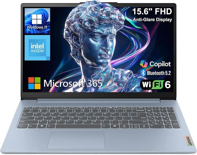 2027 Essential 15.6" FHD Laptop, Intel CPU, 8GB DDR5, 128GB Storage