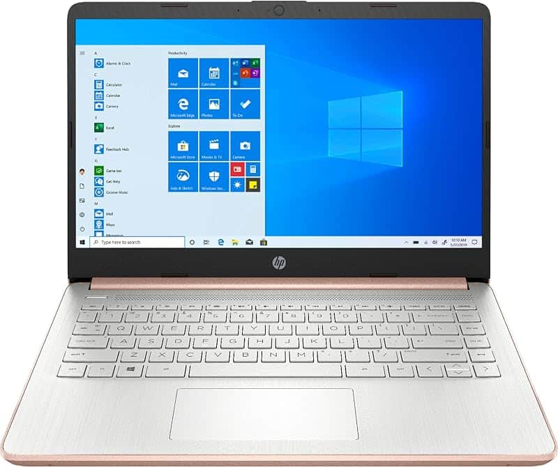 2021 HP Stream 14" HD Thin and Light Laptop, Intel Celeron N4020 Processor, 4GB Memory, 6…