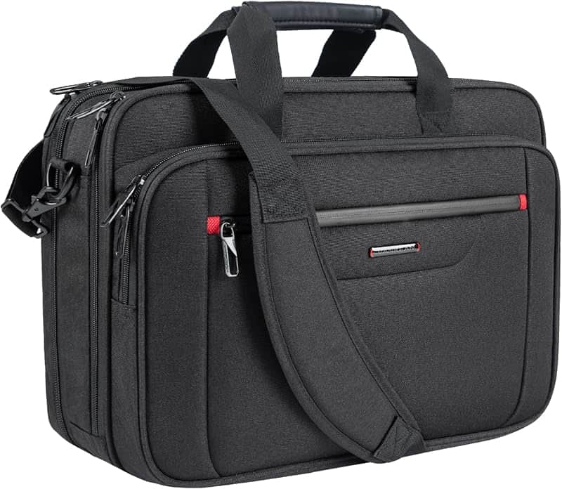 17.3" Expandable Laptop Briefcase for Travel & Business | Multi Functional Compartment,Pa…