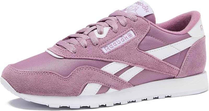Classic Women's Nylon & Suede Sneakers by Reebok
