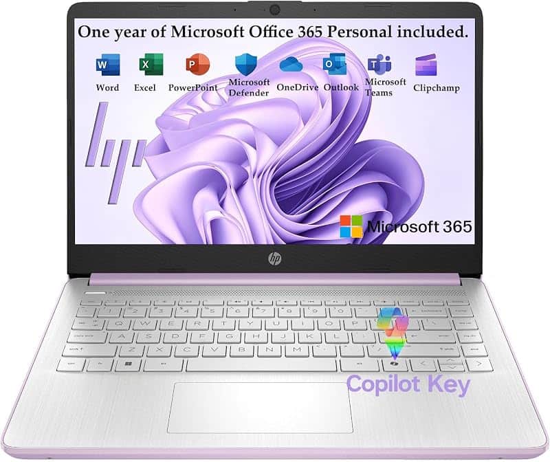 2026 Essential Laptop, Intel Processor, 128GB Storage, Windows 11