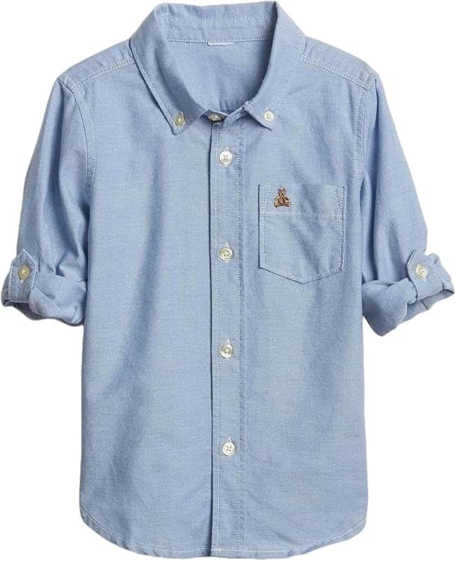 Baby Boys' Oxford Convertible Button-Down Shirt