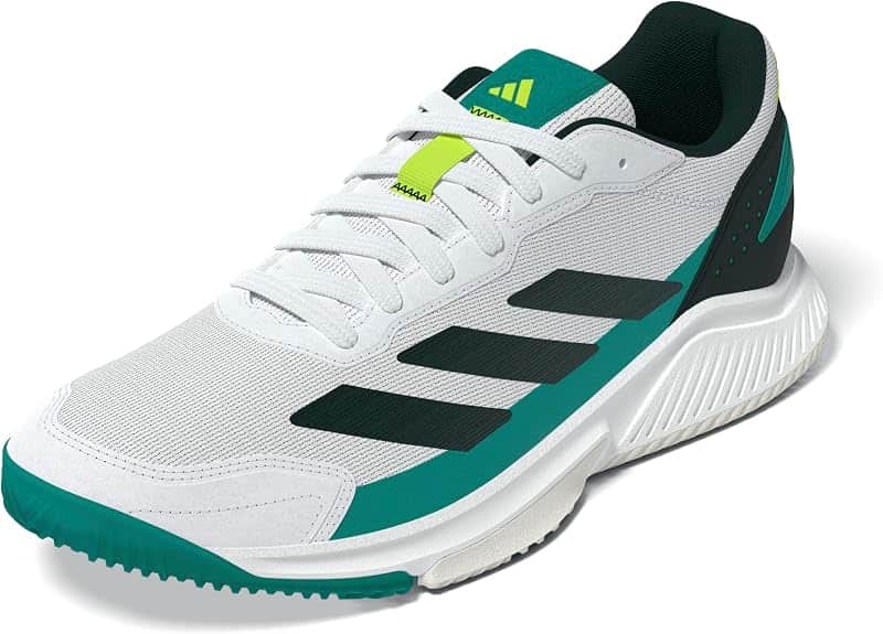 Mens Courtquick Padel Tennis Sneakers Shoes - White