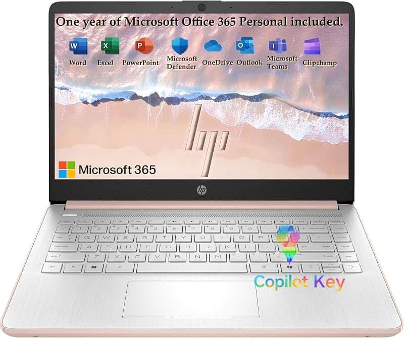 2026 Everyday Laptop, Intel CPU, 128GB Storage, Copilot AI, Office 365