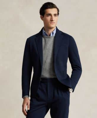 Polo Ralph Lauren Men's Polo Soft Double-Knit Suit Jacket