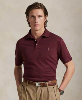 Polo Ralph Lauren Men's Classic Fit Soft Cotton Polo Shirt