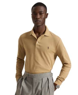 Polo Ralph Lauren Men's Stretch Mesh Classic-Fit Polo Shirt
